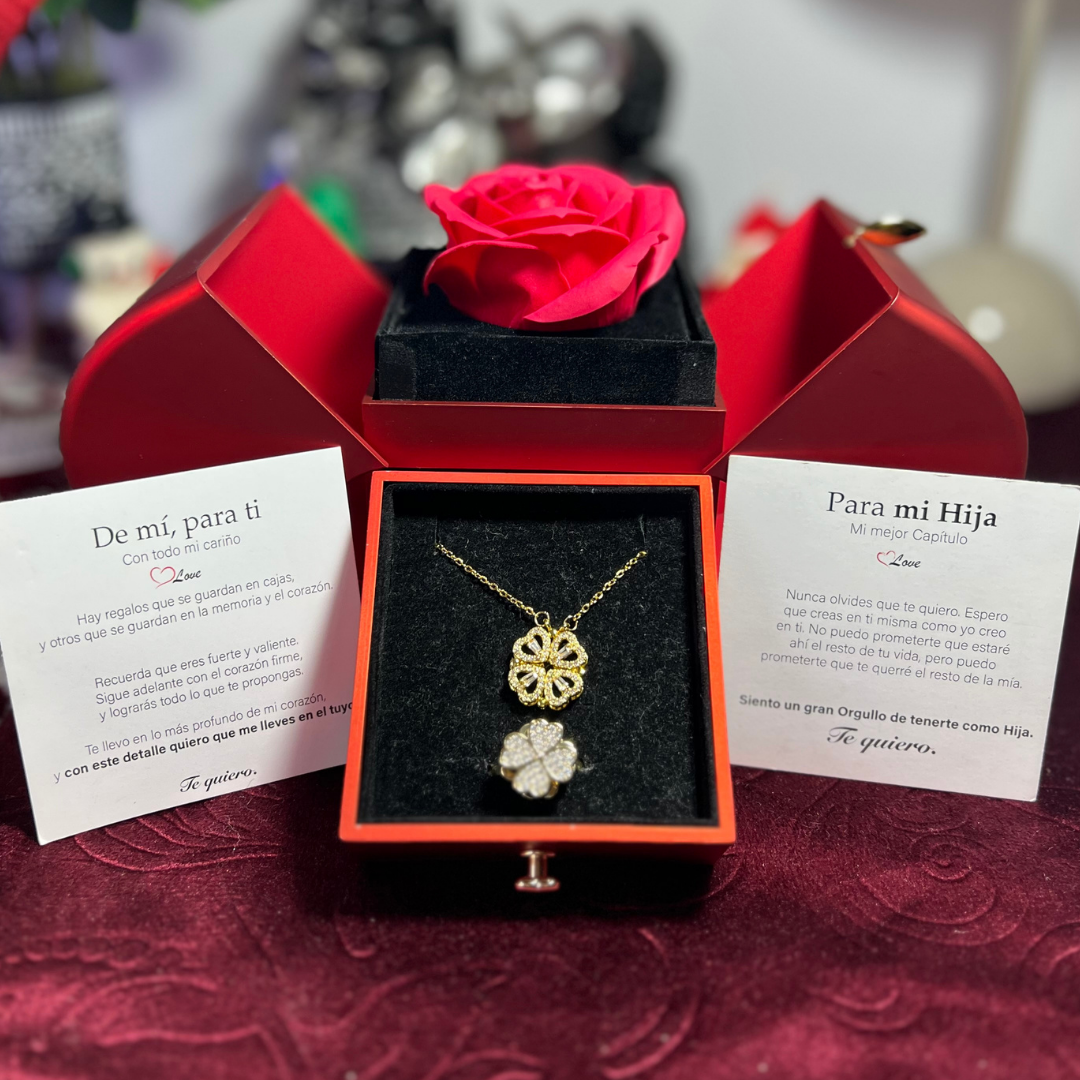 🌹Eternal love-Rosa Deluxe™ para Mi Hija 🌠