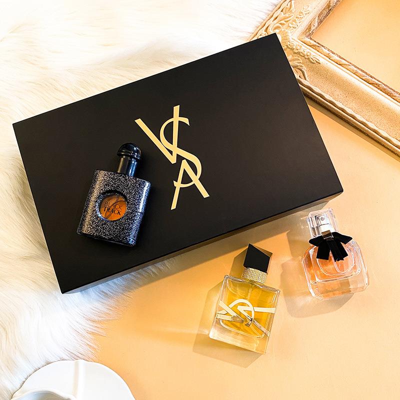 Conjuntos de 3 perfumes mujer caja negro